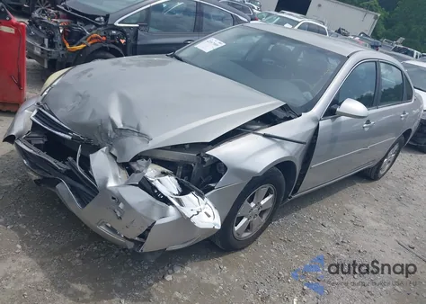 2008 Chevrolet Impala Lt из США, поврежденный, VIN 2G1WT58N689151630